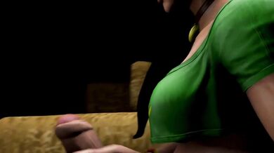 Horse-wrestling sexcapades with Street Fighter girls