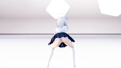 The Ecstatic Eroticism of a Blue-Haired Ghost Girl: A Crab Crotch Dance for Your Pleasure