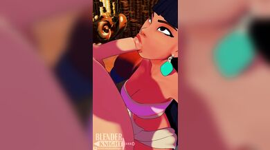 Rubbing Her Crotch Against His Mouth, Chel Moans as She Enjoys the Sucking Sensation of his Tongue