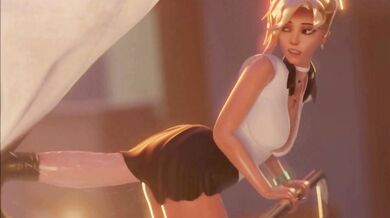 Overwatch: Horsing Around with Hot Girls