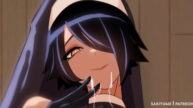 Sakiyume is possessed by an evil force and needs to be exorcized in the most hardcore way possible!