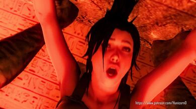 Moments of Passion with Lara Croft - The Cursed Temple