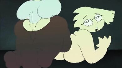 Alphys, the underground lab assistant, gets pounded by a sexy amalgamation of every man she’s ever encountered