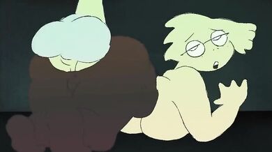Alphys, the underground lab assistant, gets pounded by a sexy amalgamation of every man she’s ever encountered