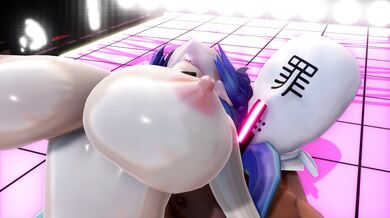 Busty Blonde Biker Chick in Fast Paced Engine Racing (1080p) Ikuiku Dance Scene