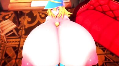 The Dark Magician Girls Breast Expansion