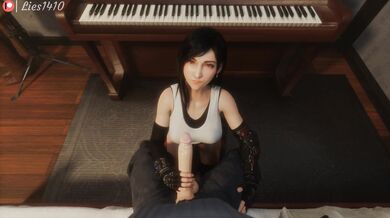 Two hot blades in the sheets: Tifa and Cloud #1