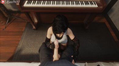 Two hot blades in the sheets: Tifa and Cloud #1