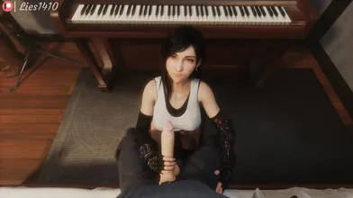 Two hot blades in the sheets: Tifa and Cloud #1