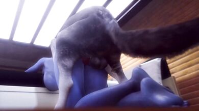My Pet Slut Liara Gets Fucked by a Dog with Noname55!