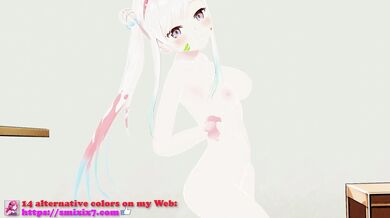 Hololive Airani Hentai Vtuber Undress Dancing Cupid Song MMD 3D