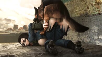 Elizabeths X-Rated Romp with the Family Dog - [Noname55]