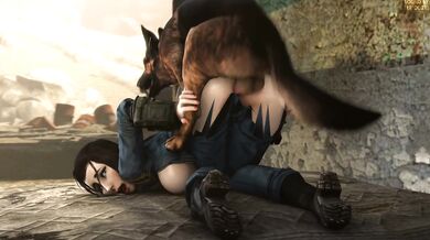 Elizabeths X-Rated Romp with the Family Dog - [Noname55]