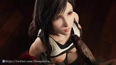 Sexy Tifa Fucking with a Big Dick