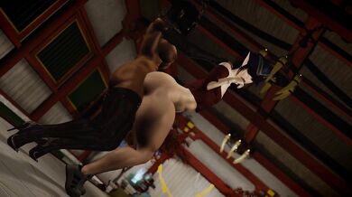 Male Futa Taking Rough Love with a Hot Babe
