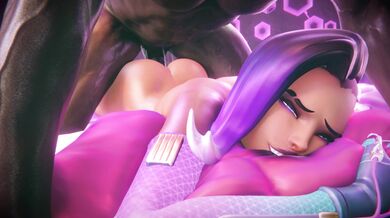 Crawling to Cum: Sombra Anal Prone Blacked
