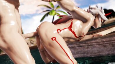 Asian beauty in tight latex gets pounded on her tight ass