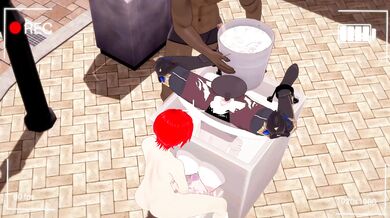 Two bros fuck each other for fun in the shower room!