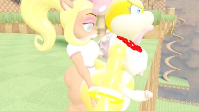 Help! Im Stuck with Amys Huge Dick!