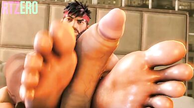 A Night in the Life of a Shoguns Mistress, A Hentai Footjob for Ryu