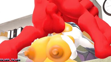 Knocking Rouges Deep Throat with Knuckles