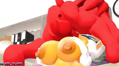 Knocking Rouges Deep Throat with Knuckles