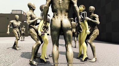 Beautiful Princesses Caught By Ferocious Monsters