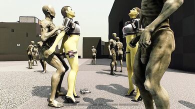 Beautiful Princesses Caught By Ferocious Monsters