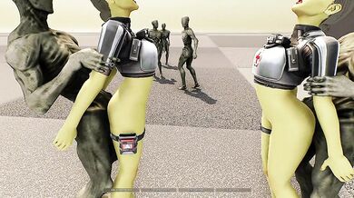 Beautiful Princesses Caught By Ferocious Monsters