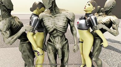 Beautiful Princesses Caught By Ferocious Monsters