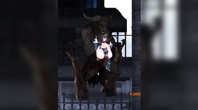 Lustful Minotaur and his Nymphomaniac Bride