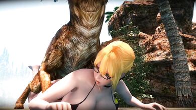 The Bestiality Vacation of Artoria the Teacher