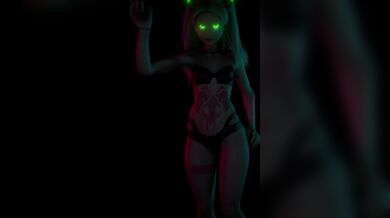 Busty blonde teen pleasures herself wildly