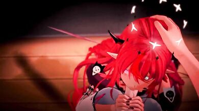 The Lustful Teen and The Older Woman - Hololive Live Show: Wet and Messy Masturbation Adventure!