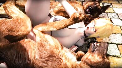 Rewritten as: Ms Artoria, a teacher on vacation, takes pleasure in the company of bestial creatures