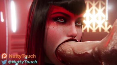 Countess gets Nutty Touch Blowjob