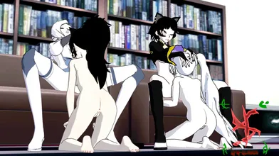 Hentai Nights in the Snow - Winter & Kali x Weiss & Blake