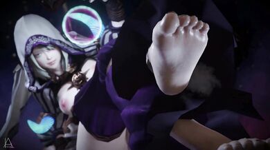 Bouncy babes and their jiggly bodies in a zero-g environment