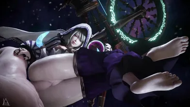 Bouncy babes and their jiggly bodies in a zero-g environment