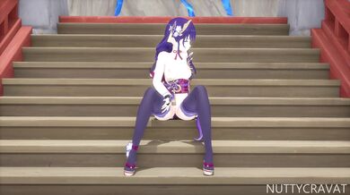 One-on-one Battle Royale in the Forbidden Palace: Raiden vs Shogun, Directed by Nuttycravat [4K]