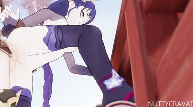 One-on-one Battle Royale in the Forbidden Palace: Raiden vs Shogun, Directed by Nuttycravat [4K]