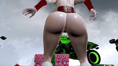 Sexy santa helps you make merry