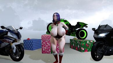 Sexy santa helps you make merry