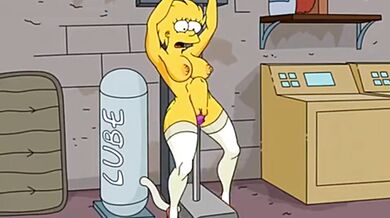 The Dirty Filthy Hentai Adventures of Lisa Simpson: Belly Inflation Machine