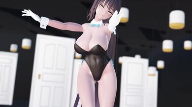 Karin-chans Cum Wave Ride - Lets Go Surfing!