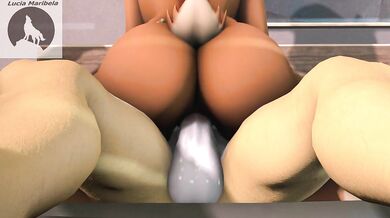 Sally riding Fox [Luciamaribela]