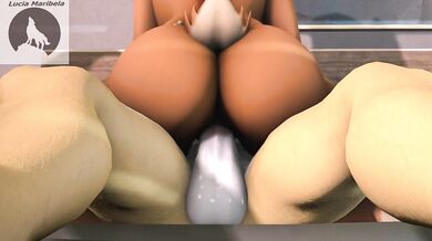 Sally riding Fox [Luciamaribela]