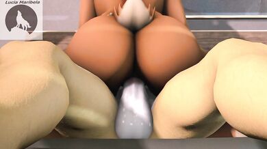 Sally riding Fox [Luciamaribela]