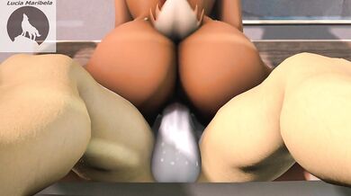 Sally riding Fox [Luciamaribela]