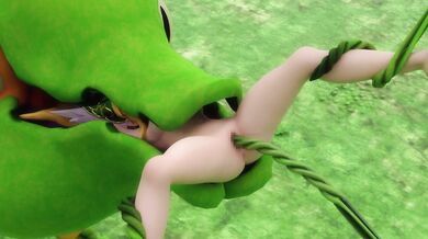 Masturbating with a Giant Cock Monster while Rieszs Wife Watches